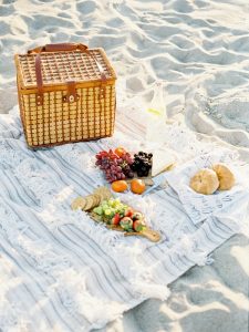 Coastal Anniversary Picnic Session by Melissa Blythe Photography