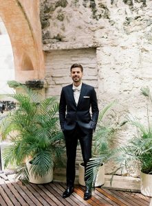 Modern Classic Groom | A Classic Garden-Inspired Wedding In Colombia by Vicki Grafton Photography