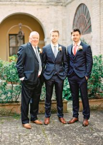 Groom | Intimate and Romantic Tuscany Destination Wedding by Kir & Ira Photography
