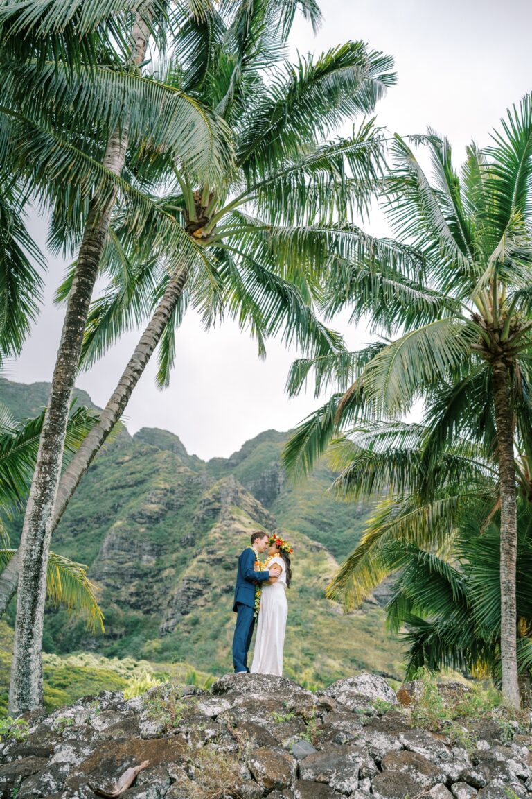 Intentional Island Romance: Jamie & Alex’s Symbolic Wedding in Hawaii